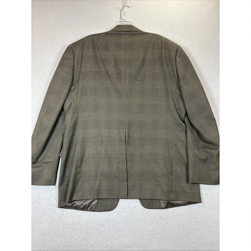 Austin Reed Mens Pure Virgin Wool Glen Plaid Blazer Sport Coat VTG Union Made